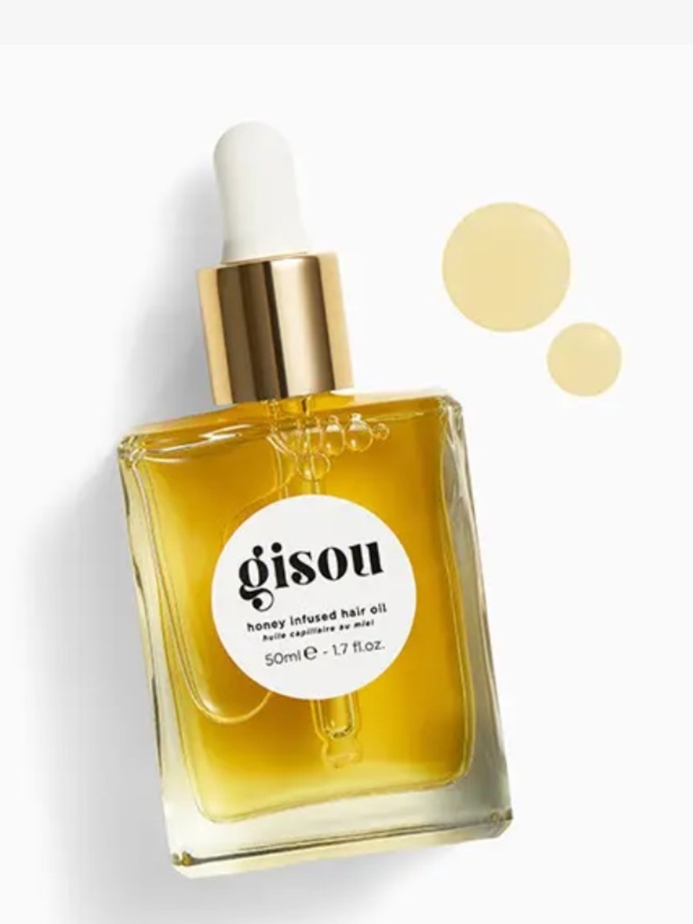 GISOU Honey Infused Hair Oil Full Size (50 ml)